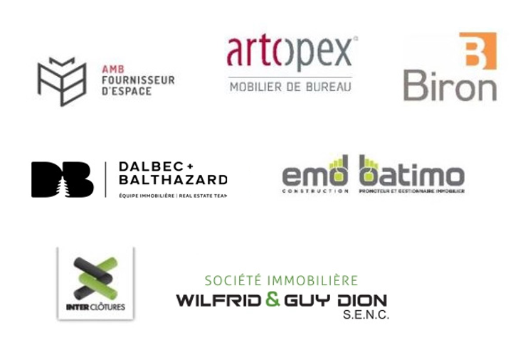 Logos Partenaires or Antoine-Loranger 2023